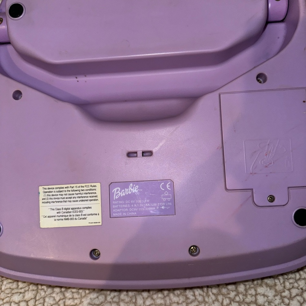 Barbie- 2000s B-Book Learning Laptop with Mouse - Picture 7 of 8